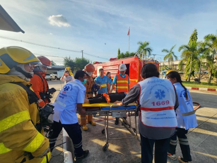 ไฟล์แนบ กปภ.ข.7 จัดฝึกอบรมหลักสูตร การฝึกดับเพลิงเบื้องต้น และการฝึกซ้อมอพยพหนีไฟ ปีงบประมาณ 2567