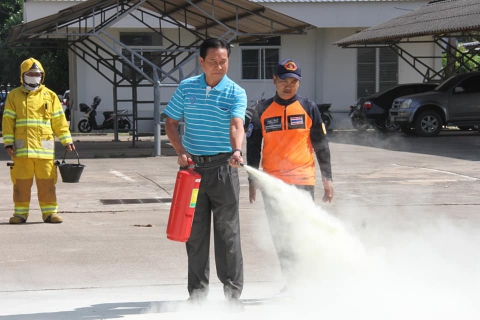 ไฟล์แนบ กปภ.ข.7 จัดฝึกอบรมหลักสูตร การฝึกดับเพลิงเบื้องต้น และการฝึกซ้อมอพยพหนีไฟ ปีงบประมาณ 2567
