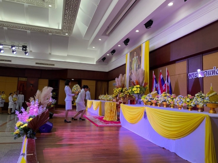ไฟล์แนบ กปภ.สาขากระบี่ ร่วมพิธีวางพานพุ่มดอกไม้ถวายราชสักการะน้อมรำลึกในพระมหากรุณาธิคุณในหลวง ร.9 เนื่องในวันมาตรฐานฝีมือแรงงานแห่งชาติ ประจำปี 2567