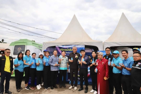 ไฟล์แนบ การประปาส่วนภูมิภาคสาขากระบี่ เข้าร่วมประชุมและสนับสนุนน้ำดื่มบรรจุขวดตราสัญลักษณ์ กปภ.จำนวน 2,400 ขวด ต้อนรับรัฐมนตรีช่วยว่าการกระทรวงมหาดไทย ท่านชาดา ไทยเศรษฐ์  ในการลงพื้นที่ปฏิบัติภารกิจพื้นที่จังหวัดกระบี่ 