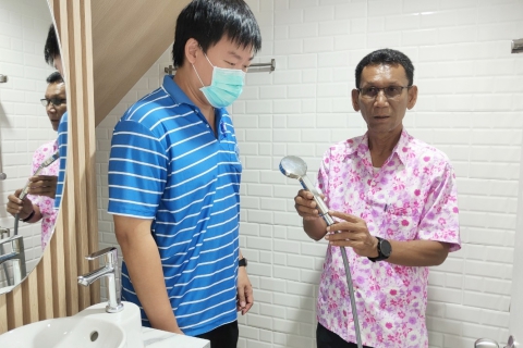 ไฟล์แนบ กปภ.เขต ๑ และ กปภ.สาขาศรีราชา เชิญชวน บมจ.จักรไพศาล เอสเตท เข้าร่วมโครงการส่งเสริมสนับสนุนการใช้อุปกรณ์ประหยัดน้ำ ณ โครงการเฟิร์น บางแสน - มอเตอร์เวย์ จ.ชลบุรี