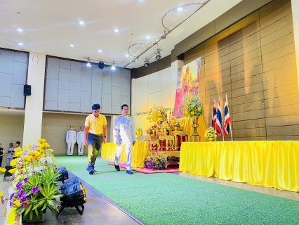 ไฟล์แนบ กปภ.สาขากระบี่ ร่วมพิธีวางพานพุ่มดอกไม้สดเพื่อถวายราชสักการะ " วันพระบาทสมเด็จพระพุทธยอดฟ้าจุฬาโลก มหาราช และวันที่ระลึกมหาจักรีบรมราชวงศ์ " ประจำปี 2567&#148; 