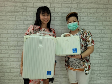 ไฟล์แนบ ปลื้มปริ่ม !! มีแบบนี้ด้วยหรอ ลูกค้า กปภ.สาขากำแพงเพชร มีเฮ ! ร่วมกิจกรรมรับสงกรานต์ รับกระเป๋าเดินทางแพคคู่กลับบ้านสุขใจ 