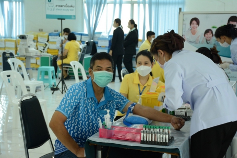 ไฟล์แนบ การประปาส่วนภูมิภาคสาขารังสิต(ชั้นพิเศษ) ได้จัดให้มีการตรวจสุขภาพผู้บริหารและพนักงานในสังกัด ประจำปี 2567