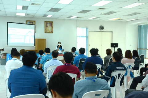 ไฟล์แนบ การประปาส่วนภูมิภาคสาขารังสิต(ชั้นพิเศษ) จัดอบรมเพื่อประชุมให้ความรู้ในเรื่อง "การลงทุนในระบบกองทุนสำรองเลี้ยงชีพฯ กปภ." ให้พนักงานในสังกัด