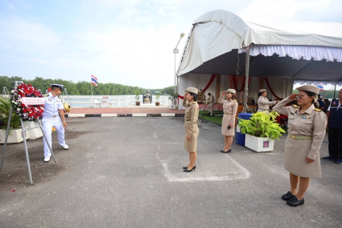 ไฟล์แนบ การประปาส่วนภูมิภาค สาขาสุราษฎร์ธานี(พ) ร่วมวางพวงมาลาและถวายสักการะ เนื่องในวันคล้ายวันสิ้นพระชนม์ของพลเรือเอกพระเจ้าบรมวงศ์เธอ กรมหลวงชุมพรเขตอุดมศักดิ์ หรือวันอาภากร ประจำปี 2567  