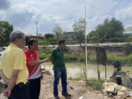 ไฟล์แนบ ผอ.กปภ.ข.3 ลงพื้นที่ตรวจปริมาณน้ำดิบสถานีผลิตน้ำสวนแตง จ.สุพรรณบุรี