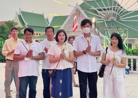 ไฟล์แนบ กปภ.สาขาปทุมธานี เข้าร่วมพิธีเจริญพระพุทธมนต์ เจริญจิตภาวนาและเวียนเทียน เพื่อถวายเป็นพุทธบูชา วันสำคัญสากลของโลก ประจำปี 2567 