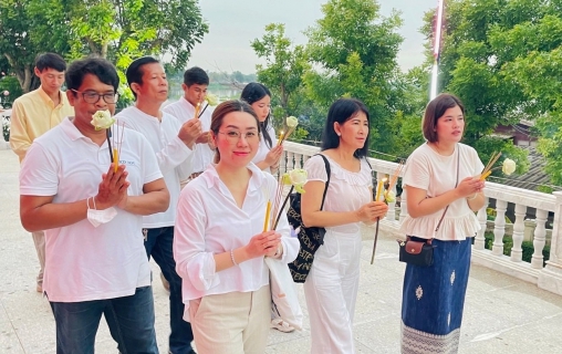 ไฟล์แนบ กปภ.สาขาปทุมธานี เข้าร่วมพิธีเจริญพระพุทธมนต์ เจริญจิตภาวนาและเวียนเทียน เพื่อถวายเป็นพุทธบูชา วันสำคัญสากลของโลก ประจำปี 2567 