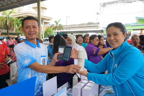 ไฟล์แนบ กปภ.สาขาพัทยา(พ) เข้าร่วมโครงการโชว์ แชร์ เชื่อม ครั้งที่ ๑ ณ มัสยิดฮี่ดาย่าตุสซาลีกีน (ต้นกระบก)
