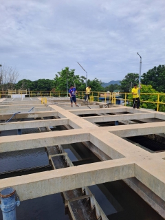 ไฟล์แนบ  กปภ.สาขากาญจนบุรี ล้างถังตกตะกอนโรงกรองน้ำ ประจำเดือน มิถุนายน 2567 