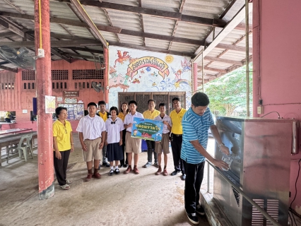 ไฟล์แนบ กปภ.สาขาบางคล้า ดำเนินโครงการ "หลอมรวมใจ มอบน้ำใสสะอาดให้โรงเรียน