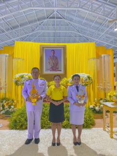 ไฟล์แนบ กปภ.สาขาขนอม เข้าร่วมพิธีถวายเครื่องราชสักการะและวางพานพุ่ม และพิธีจุดเทียนถวายพระพรชัยมงคล เนื่องในโอกาสพระราชพิธีมหามงคลเฉลิมพระชนมพรรษาพระบาทสมเด็จพระเจ้าอยู่หัว 28 กรกฎาคม 2567