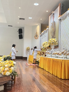 ไฟล์แนบ กปภ.สาขาตาก ร่วมพิธีถวายเครื่องราชสักการะและวางพานพุ่มและพิธีจุดเทียนถวายพระพรชัยมงคล เนื่องในโอกาสพระราชพิธีมหามงคลเฉลิมพระชนมพรรษา 6 รอบ 28 กรกฎาคม 2567 (ภาคค่ำ)
