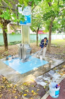 ไฟล์แนบ กปภ.สาขาปทุมธานี รายงานผลการดำเนินการทำความสะอาดแท่นน้ำประปาดื่มได้ เพื่อสร้างความพึงพอใจ ประทับใจ และความมั่นใจในคุณภาพน้ำของ กปภ. ให้กับลูกค้า ประจำเดือนสิงหาคม 2567