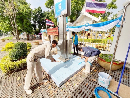 ไฟล์แนบ กปภ.สาขาปทุมธานี รายงานผลการดำเนินการทำความสะอาดแท่นน้ำประปาดื่มได้ เพื่อสร้างความพึงพอใจ ประทับใจ และความมั่นใจในคุณภาพน้ำของ กปภ. ให้กับลูกค้า ประจำเดือนสิงหาคม 2567