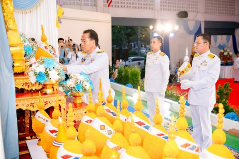 ไฟล์แนบ การประปาส่วนภูมิภาคสาขาบางสะพาน  ร่วมพิธีเฉลิมพระเกียรติสมเด็จพระนางเจ้าสิริกิติ์ พระบรมราชินีนาถ พระบรมราชชนนีพันปีหลวง เนื่องในโอกาสวันเฉลิมพระชนมพรรษา 12 สิงหาคม 2567