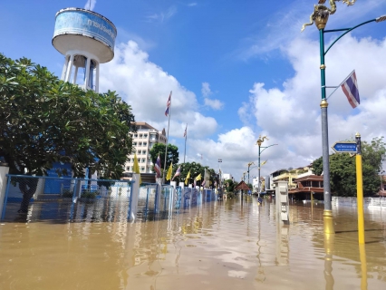 ไฟล์แนบ ประปาหนองคายอ่วม ! ระดมกำลังป้องกันน้ำท่วมระบบผลิตน้ำ