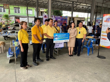 ไฟล์แนบ กปภ.สาขารังสิต(พ) ร่วมกิจกรรมโครงการ อบต. เคลื่อนที่ออกหน่วยให้บริการประชาชน 1/2568 องค์การบริหารส่วนตำบลบางพูด พร้อมมอบน้ำดื่มบรรจุขวด