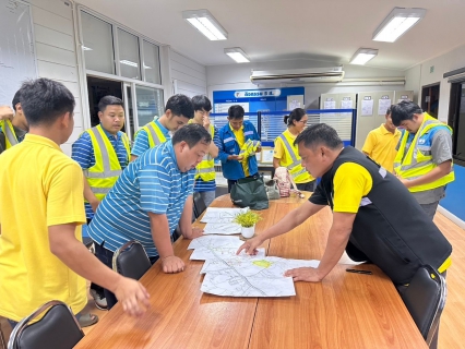 ไฟล์แนบ กปภ.สาขาท่ามะกาลงพื้นที่สำรวจหาท่อแตกท่อรั่ว