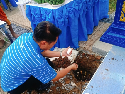 ไฟล์แนบ การประปาส่วนภูมิภาค (กปภ.) สาขาเวียงสระ จังหวัดสุราษฎร์ธานี ได้จัดพิธีตั้งศาลพระแม่ธรณี ณ บริเวณสำนักงาน เพื่อเป็นสิริมงคลแก่พนักงานทุกคนในองค์กร