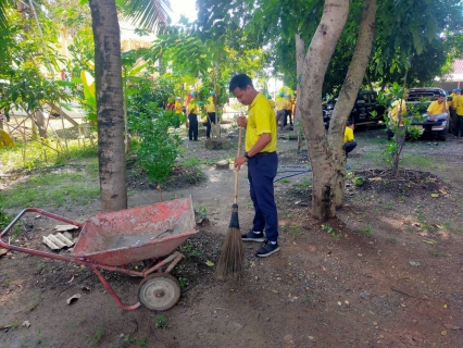 ไฟล์แนบ กปภ.สาขาบางคล้าเข้าร่วมกิจกรรมจิตอาสาบำเพ็ญประโยชน์ ทำความสะอาด ปรับปรุงภูมิทัศน์     ณ วัดหนองปลาตะเพียน เนื่องในวันนวมินทรมหาราช ปี 2567 