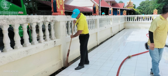 ไฟล์แนบ กปภ.สาขาบางคล้าเข้าร่วมกิจกรรมจิตอาสาบำเพ็ญประโยชน์ ทำความสะอาด ปรับปรุงภูมิทัศน์     ณ วัดหนองปลาตะเพียน เนื่องในวันนวมินทรมหาราช ปี 2567 