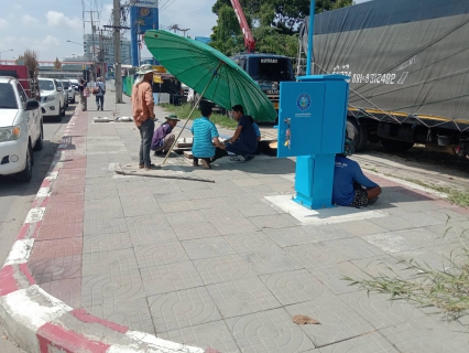 ไฟล์แนบ กปภ.สาขารังสิต(พ) ดำเนินโครงการ Step Test (หาจุดแตกรั่วในเส้นท่อ)