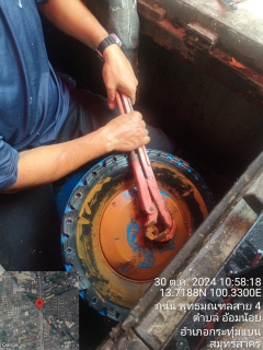 ไฟล์แนบ กปภ.สาขาอ้อมน้อย ถอดล้างหัว PRV ขนาด 300 มม. เพิ่มประสิทธิภาพการจ่ายน้ำและควบคุมแรงดัน