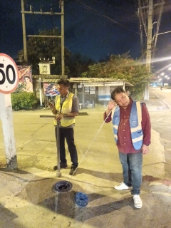 ไฟล์แนบ กปภ.สาขาอ้อมน้อย ร่วมทดสอบการรั่วไหลของระบบจ่ายน้ำประปาให้แก่ผู้บริโภค (LDN) ครั้งที่ 2/2567