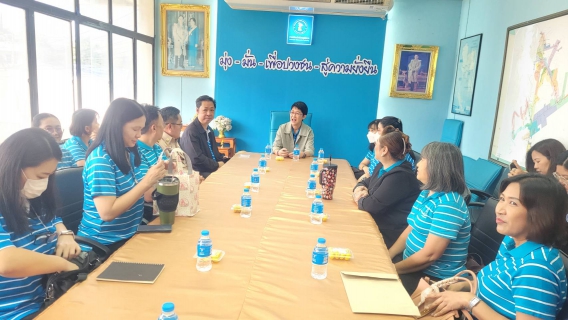 ไฟล์แนบ กปภ.สาขาพระนครศรีอยุธยา(พ.) ต้อนรับ นางสาวชมนาถ พรสมผล รองผู้ว่าการ (การเงิน) และนายเอกรินทร์ ภู่พงษ์ ผู้อำนวยการ กปภ.เขต 2 ตรวจเยี่ยมสาขา