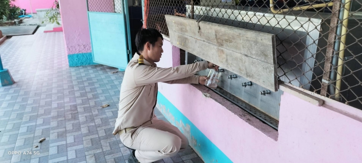 ไฟล์แนบ กปภ.สาขาบางคล้า ดำเนินการเตรียมความพร้อมในการ ดำเนินการโครงการ หลอมรวมใจ มอบน้ำใส สะอาดในโรงเรียน"เฉลิมพระเกียรติพระบาทสมเด็จพระเจ้าอยู่หัวฯ (ระยะที่ 2) ปีงบประมาณ 2568 