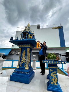 ไฟล์แนบ การประปาส่วนภูมิภาคสาขาชุมพร จัดพิธีทำบุญตักบาตร เนื่องในโอกาสวันคล้ายวันสถาปนา กปภ. ครบรอบ 46 ปี
