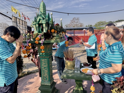 ไฟล์แนบ กปภ. สาขาแม่สอด จัดพิธีสักการะบูชาพระแม่ธรณีและศาลพระภูมิเจ้าที่ เนื่องในโอกาสวันคล้ายวันสถาปนา การประปาส่วนภูมิภาค ครบรอบ 46 ปี