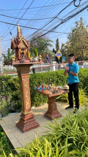 ไฟล์แนบ กปภ.สาขากำแพงเพชร จัดพิธีสักการะบูชาพระแม่ธรณีและศาลพระภูมิเจ้าที่ เนื่องในโอกาสวันคล้ายวันสถาปนา การประปาส่วนภูมิภาค ครบรอบ 46 ปี