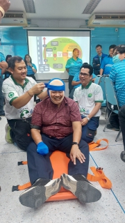 ไฟล์แนบ กปภ.สาขากาญจนบุรี เข้าร่วมอบรมหลักสูตร ความปลอดภัยในการทำงานเกี่ยวกับสารเคมีและตอบโต้กรณีเกิดเหตุฉุกเฉิน