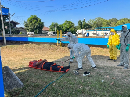 ไฟล์แนบ กปภ.สาขากาญจนบุรี เข้าร่วมอบรมหลักสูตร ความปลอดภัยในการทำงานเกี่ยวกับสารเคมีและตอบโต้กรณีเกิดเหตุฉุกเฉิน