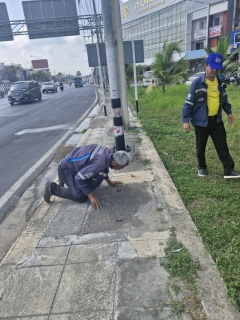 ไฟล์แนบ กปภ.สาขาภูเก็ต ลงพื้นที่สำรวจหาท่อแตกท่อรั่วเชิงรุก (ALC) บริเวณสามแยกบางคู ต.เกาะแก้ว อ.เมือง จ.ภูเก็ต