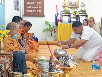 ไฟล์แนบ การประปาส่วนภูมิภาคสาขาระโนด  จัดพิธีทำบุญสำนักงาน  เนื่องในโอกาสครบรอบ 46 ปี แห่งการสถาปนา กปภ.