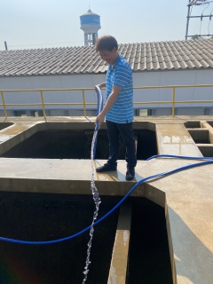 ไฟล์แนบ กปภ.สาขากาญจนบุรี ทำกิจกรรมล้างถังตกตะกอน โรงกรองน้ำขนาด 400 ลบ.ม./ชม. สถานีผลิตน้ำแม่ข่ายกาญจนบุรี