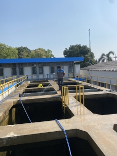 ไฟล์แนบ กปภ.สาขากาญจนบุรี ทำกิจกรรมล้างถังตกตะกอน โรงกรองน้ำขนาด 400 ลบ.ม./ชม. สถานีผลิตน้ำแม่ข่ายกาญจนบุรี