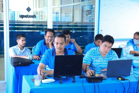 ไฟล์แนบ งานแผนที่แนวท่อ กปภ.ข.๓  จัดฝึกอบรม หลักสูตร การใช้งานโปรแกรม QGIS เบื้องต้น เพื่อการบริหารจัดการข้อมูล GIS Online" รุ่นที่ ๑ ให้แก่พนักงานในสังกัด กปภ.ข.๓