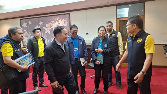 ไฟล์แนบ รองเลขาธิการ สทนช.ลงพื้นที่กระบี่ และเยียมชมสถานีระบบผลิตน้ำ และแหล่งน้ำสำรอง ของการประปาส่วนภูมิภาคสาขากระบี่ เพื่อติดตามการแก้ไขป้ญหาภัยแล้ง