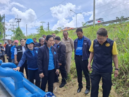 ไฟล์แนบ รองเลขาธิการ สทนช.ลงพื้นที่กระบี่ และเยียมชมสถานีระบบผลิตน้ำ และแหล่งน้ำสำรอง ของการประปาส่วนภูมิภาคสาขากระบี่ เพื่อติดตามการแก้ไขป้ญหาภัยแล้ง