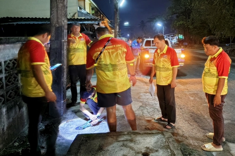 ไฟล์แนบ กปภ.สาขาระนอง ปฏิบัติการค้นหาจุดแตกรั่ว ด้วยการทำ Step Testลดน้ำสูญเสีย ตามแผนประจำเดือน มีนาคม 2568