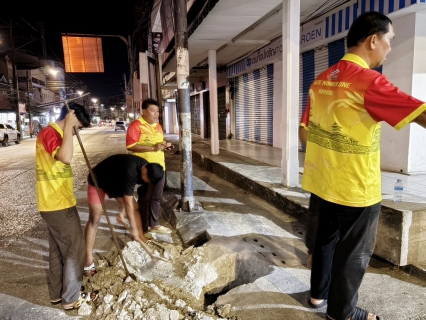 ไฟล์แนบ กปภ.สาขาระนอง ปฏิบัติการค้นหาจุดแตกรั่ว ด้วยการทำ Step Testลดน้ำสูญเสีย ตามแผนประจำเดือน มีนาคม 2568