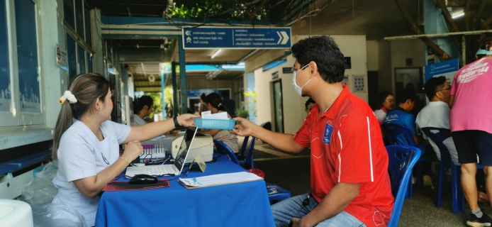 ไฟล์แนบ กปภ.สาขาสุราษฎร์ธานี ส่งเสริมสุขภาพบุคลากร ตรวจสุขภาพประจำปี ก้าวทันโรค ป้องกันภัยเงียบ