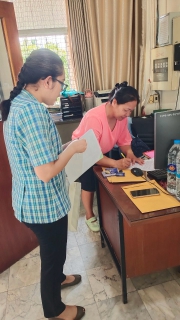 ไฟล์แนบ กปภ.สาขากาญจนบุรี ออกติดตามหนี้ค้างชำระค่าน้ำประปาของส่วนราชการ 