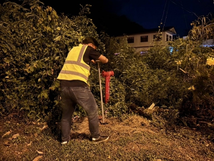 ไฟล์แนบ กปภ.สาขาหลังสวน ลงพื้นที่ทำ Step Test สำรวจหาท่อแตก-ท่อรั่ว ในพื้นที่บริเวณตำบลปากน้ำ , ตำบลแหลมทราย , ตำบลบางน้ำจืด อำเภอหลังสวน จังหวัดชุมพร