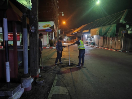 ไฟล์แนบ กปภ.สาขาหลังสวน ลงพื้นที่ทำ Step Test สำรวจหาท่อแตก-ท่อรั่ว ในพื้นที่บริเวณตำบลปากน้ำ , ตำบลแหลมทราย , ตำบลบางน้ำจืด อำเภอหลังสวน จังหวัดชุมพร